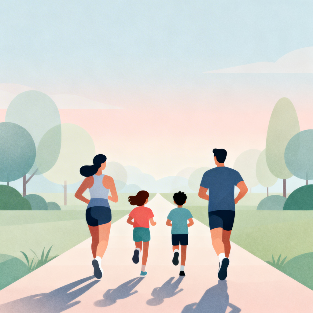 Jak zacząć biegać z rodziną